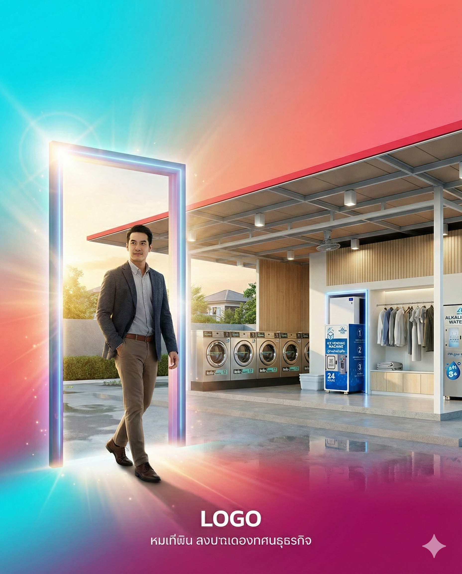 รูปแฟรนไชส์ Wash & Ice & Water AR59